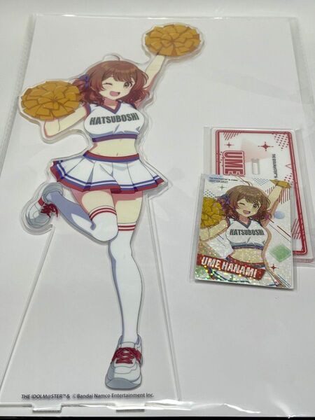学園アイドルマスター 花海佑芽 コトブキヤくじ S賞 特大アクリルスタンド + 特典 ホログラムカード