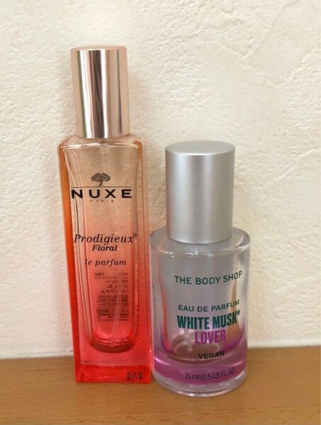 香水 空き瓶 NUXE THE BODY SHOP 15ml
