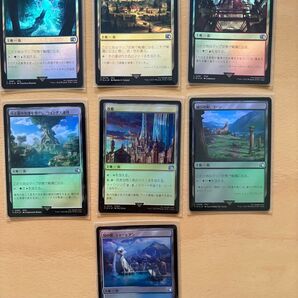 ファイナルファンタジー プレイブースター MTG マジック:土地foilセット