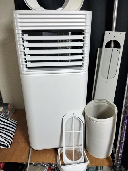 スポットエアコン 家庭用 ポータブルクーラー エアコン 除湿 小型 クーラー 業務用 25L/日 パワフル除湿