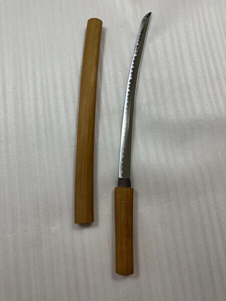 模造刀 白鞘 鞘付長さ約69cm 脇差 FL26