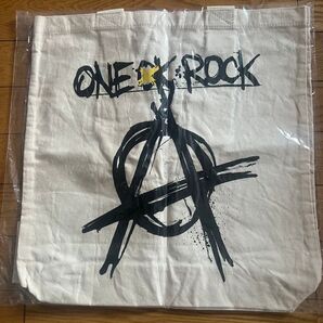 新品未開封! ONE OK ROCK 2017 ''AMBITIONS'' JAPAN TOUR トートバッグ / NATURAL