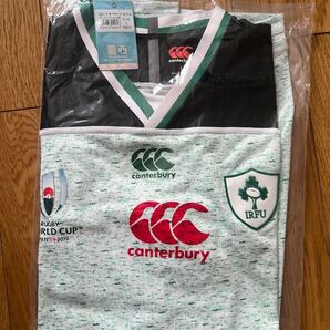 新品未開封!CANTERBURY カンタベリー ラグビー 2019 ワールドカップ アイルランド代表 レプリカジャージ Lサイズ