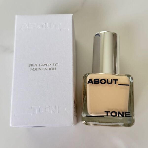 ABOUT TONE/アバウトトーンスキンレイヤーフィットファンデーション30ml #21 WARM LIGHT