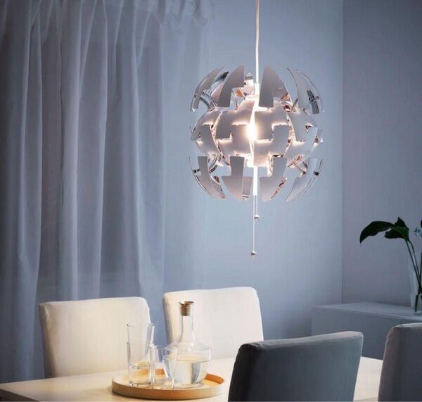 【IKEA】ペンダントランプ ホワイト照明 オシャレ 天井照明 照明 シャンデリア ペンダントライト LED リビング