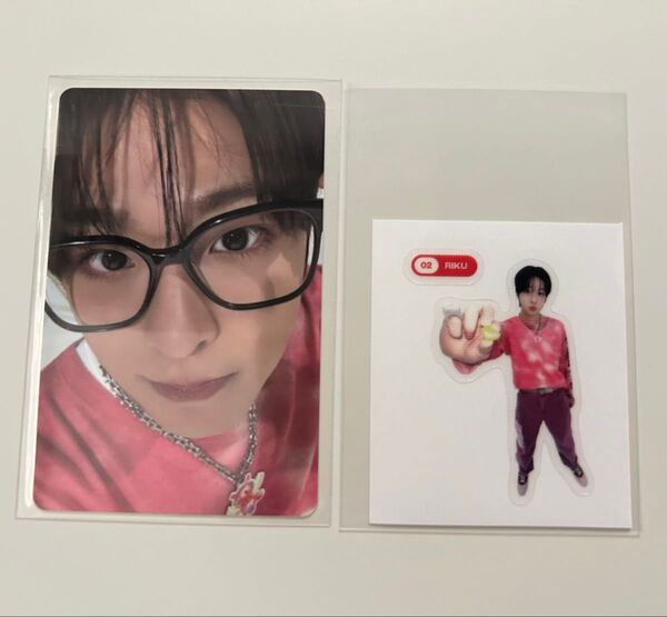 NCT WISH リク poppop Jewel トレカ wichu ステッカー