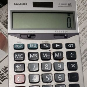 CASIO 電卓 JF-200GES シルバー系