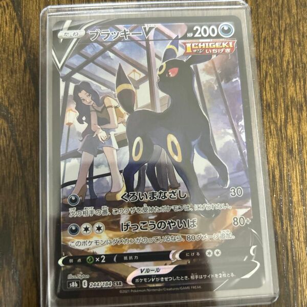 ポケモンカード ブラッキーV CSR s8b E 244/184