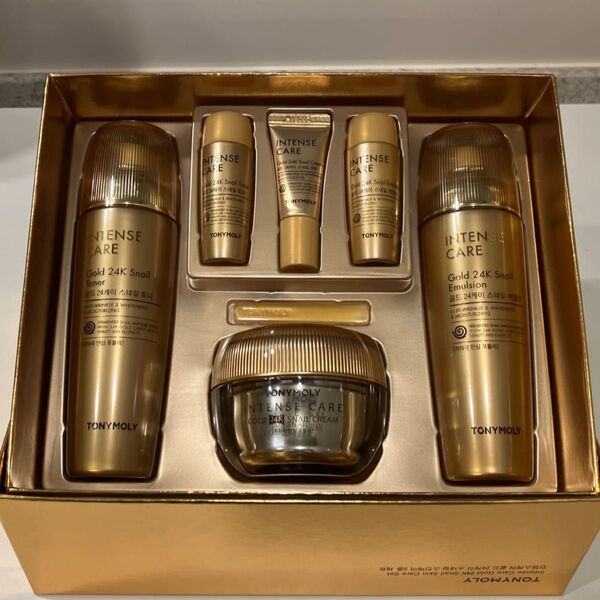 TONYMOLY インテンスケア ゴールド 24K スネイル スキンケアセット