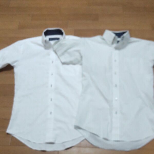 brick house by tokyo shirtsメンズ半袖 ワイシャツs37サイズ2枚セット