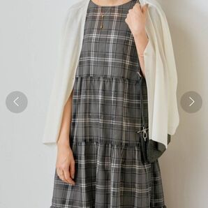 ビアズリー ティアードワンピース 38サイズ 新品タグ付き