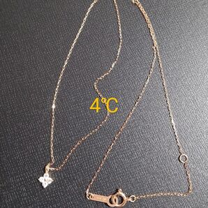 4℃ k10 ネックレス