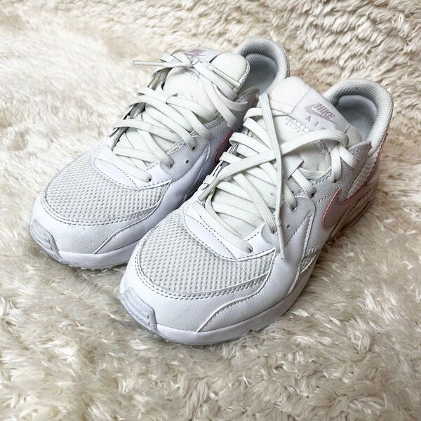 NIKE ナイキ エアマックス エクシー 23.5cm スニーカー セイル 靴 CD5432-117