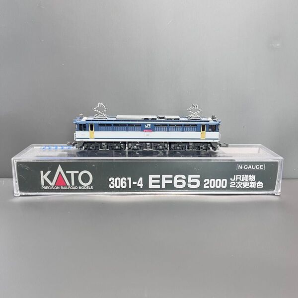 Nゲージ KATO 3061-4 EF65 2000 JR貨物 2次更新色