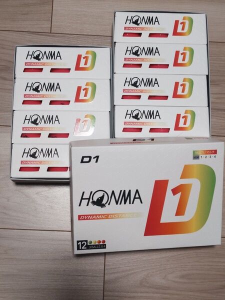 【新品・ピンク】 ホンマD1 ゴルフボール 2ダース