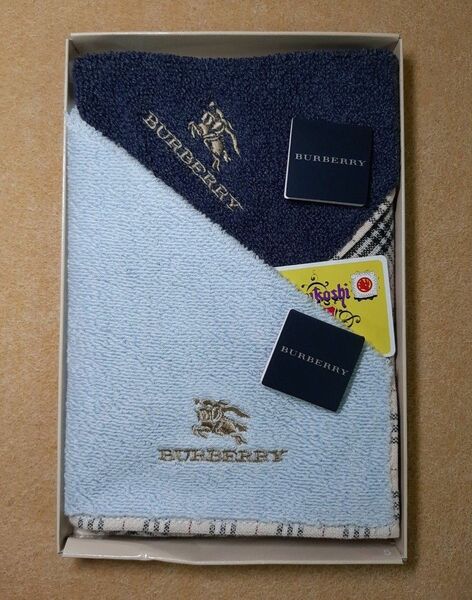新品 未使用 タオルハンカチ 2枚 BURBERRY バーバリー