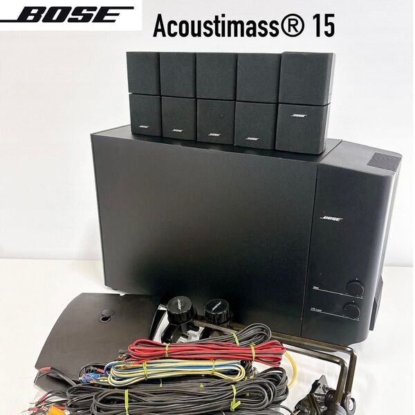 BOSEスピーカー5台 + Acoustimass15 HOME THEATER