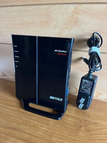 BUFFALO AirStation NFINITI 有線LANルーター ブラック系