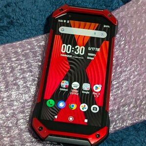 au TORQUE 5G SIMフリー レッド KYG01 KYOCERA