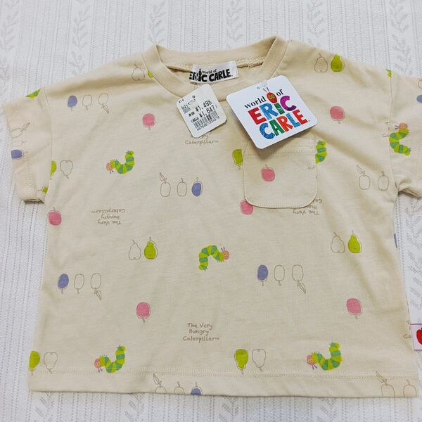 はらぺこあおむし Tシャツ 総柄