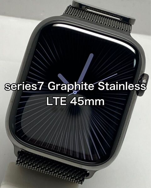 Apple Watch series 7 Graphite stainless LTE(GPS+cellular) 45mm