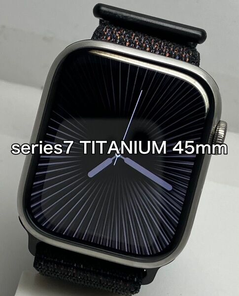 Apple Watch series 7 TITANIUM チタニウム 45mm GPS+cellular