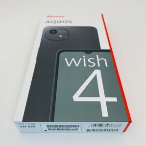 【新品未使用】AQUOS wish4 ブラック SH-52E docomo SIMフリー