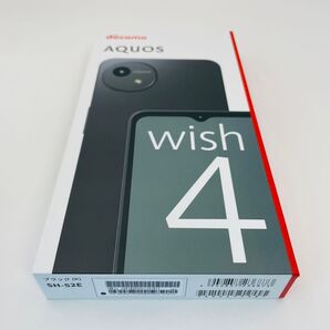 【新品未使用】AQUOS wish4 ブラック SH-52E docomo SIMフリー 2