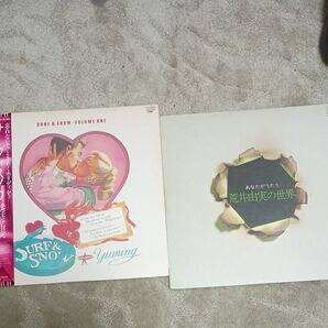 レコード2枚セット Yuming SURF&SNOW 荒井由実の世界2枚セット