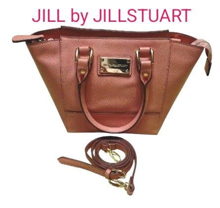 未使用品 JILL by JILLSTUART 2way バッグ コーラルピンク ジルスチュアート ショルダーバック ハンドバッグ