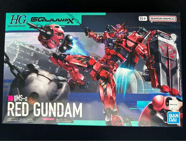 【新品 未組立品】 HG 1/144 赤いガンダム GQuuuuuuX ジークアクス ガンプラ バンダイ