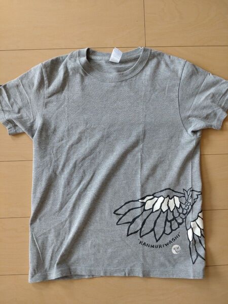 石垣島カンムリワシ Tシャツ グレー Sサイズ