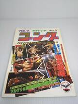 月刊　ゴング　1983年1月号　【日本マット界を震撼させた異常現象】Vol.16 NO.1_画像1