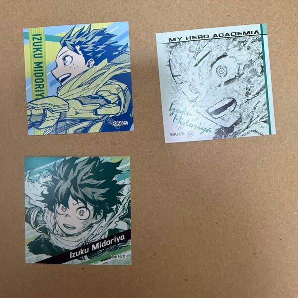 ヒロアカ 原画展 僕のヒーローアカデミア ステッカー 緑谷
