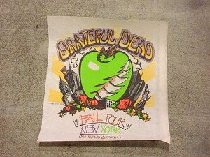  Vintage 90's*GRATEFUL DEAD футболка принт образец E*191212s7-pst постер решетка полный dead смешанные товары 