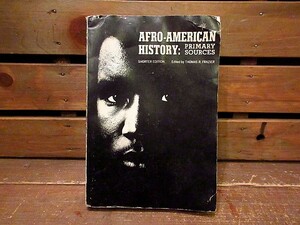  Vintage *AFRO-AMERICAN HISTORY black person foreign book *191228n5-otclct secondhand book black person. history 