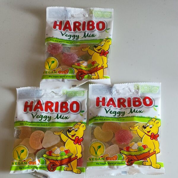 ハリボー グミ HARIBO ベジーミックス 80g×3袋