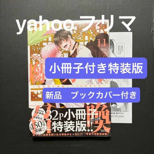 腐男子召喚~異世界で神獣にハメられました~(11) 特装版 描き下ろし32P小冊子付き 新品 未開封 特典 漫画ペーパー