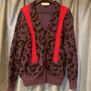 TOGA モヘア カーディガン レオパード