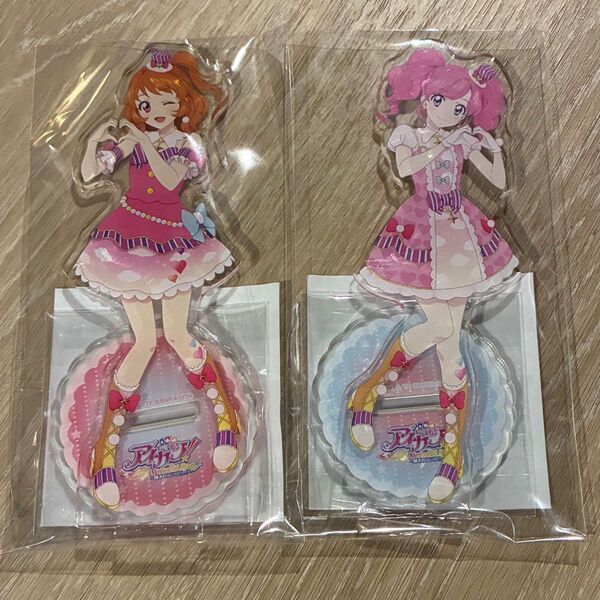 アイカツ! メモリアルステージ 輝きののユニットカップ アクリルスタンド 大空あかり 天羽まどか