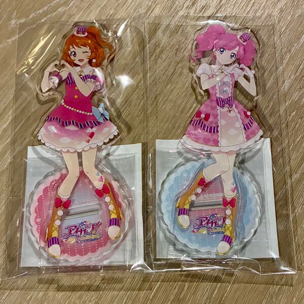 アイカツ! メモリアルステージ 輝きののユニットカップ アクリルスタンド 大空あかり 天羽まどか