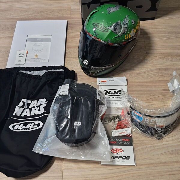 【最終値引き】【HJC RPHA11 Boba Fett ヘルメット】STAR WARS ボバ・フェット バイク Lサイズ