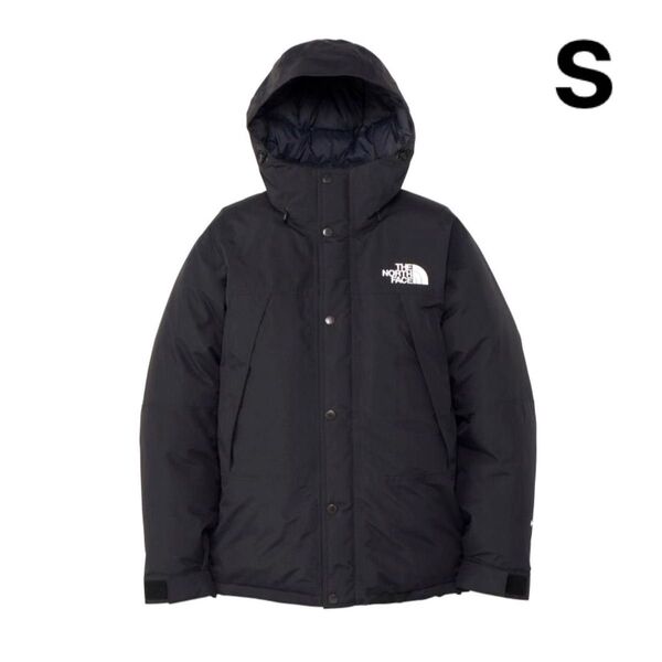 ノースフェイス マウンテンダウンジャケット S ブラック ゴアテックスMountain Down Jacket K ND92454