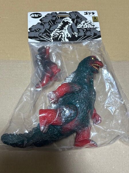 ポピー 復刻キングザウルス ゴジラセット 金目/お腹銀 ミニサイズ付
