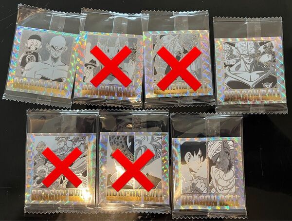 ドラゴンボール 40周年記念 シールウエハース 3点 ドラゴンボール ウエハースシール