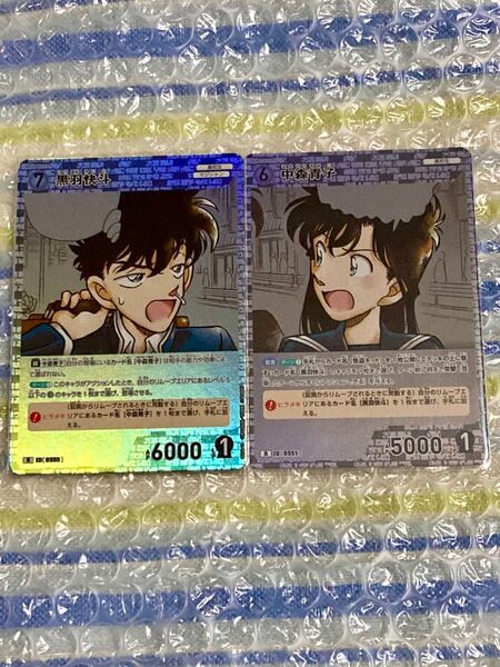 名探偵コナン カードゲーム 新たなる謎「黒羽快斗 中森青子】R 2枚セット