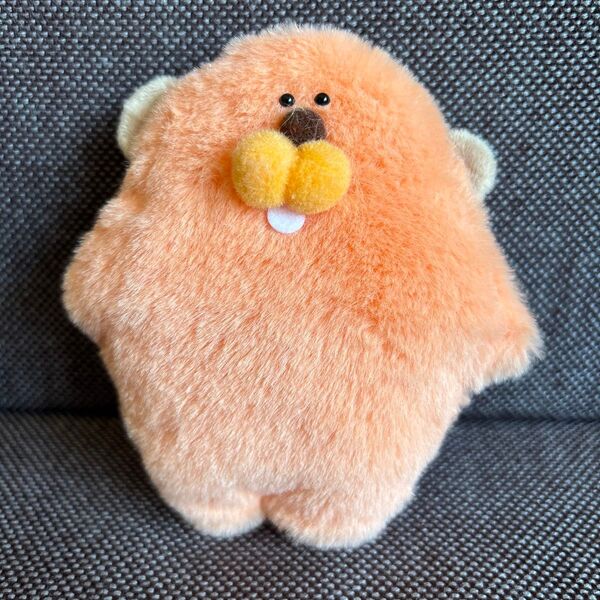 異星イージーくん びーばー橙 ハンドメイド ぬいぐるみ