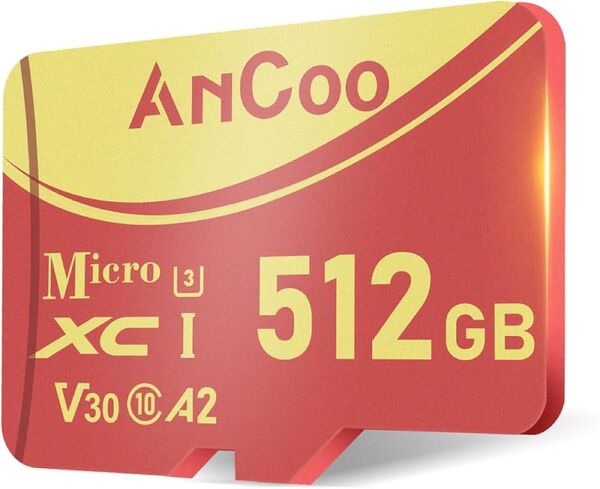 マイクロSDカード 512GB MicroSDXC UHS-I U3 A1 対応 4Kプロ動画/GoPro/アクションカメラ用