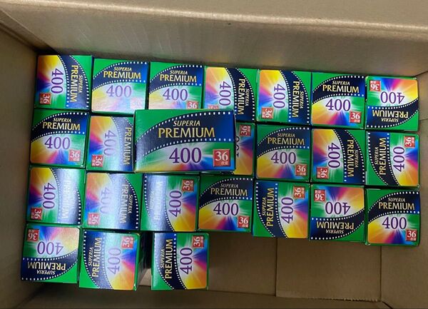 FUJIFILM SUPERIA PREMIUM400 36枚撮 25本セット