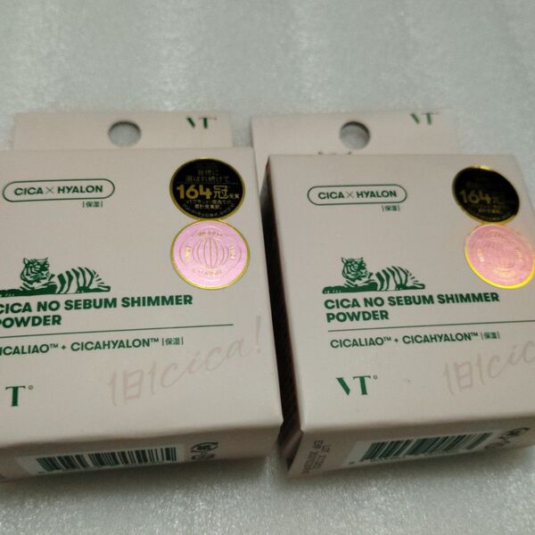 VT CICA NO SEBUM SHIMMER POWDER 5gCICAノーセバムシマーパウダーフェイスパウダー5g2個セット